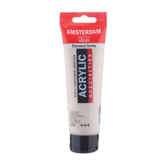 Фото - Фарба акрилова AMSTERDAM, (819) Червона перламутрова, 120 мл, Royal Talens 48634 Фото - Фарба акрилова AMSTERDAM, (819) Червона перламутрова, 120 мл, Royal Talens 48634