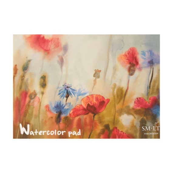 Фото - Склейка для акварелі Gold А3, 200г/м2, 20л, SMILTAINIS 41489 Фото - Склейка для акварелі Gold А3, 200г/м2, 20л, SMILTAINIS 41489