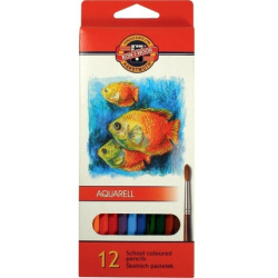 Олівці кол. аквар. Mondeluz &quot;Рибки&quot;, 12 шт.(2,8мм)