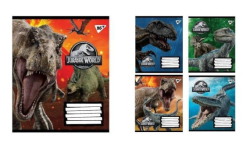 А5/36 лін. YES Jurassic World. Genetic failure, зошит для записів