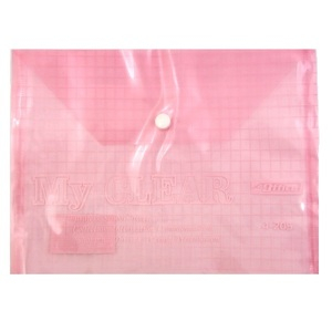 Фото - Папка прозор., A5, PP, з кнопкою, 4-205, 4OFFICE 20674 Фото - Папка прозор., A5, PP, з кнопкою, 4-205, 4OFFICE 20674