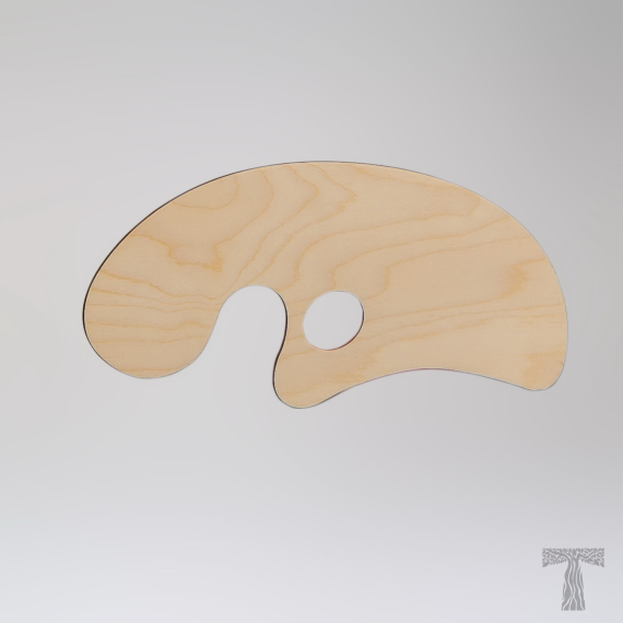 Фото - Палітра Овальна TART-П-7    (330х150 мм) 56189