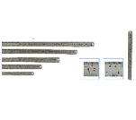 Фото - Лінійка сталева 20см 8687