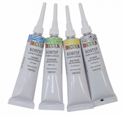 Фото - Набір контурів універсальних DECOLA перламутровий 4кол.*18мл. 22589