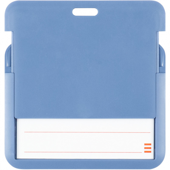 Фото - Бейдж-слайдер горизонт., димчастий синій, 4500H (85*54мм) 47105 Фото - Бейдж-слайдер горизонт., димчастий синій, 4500H (85*54мм) 47105