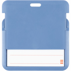 Фото - Бейдж-слайдер горизонт., димчастий синій, 4500H (85*54мм) 47105 Фото - Бейдж-слайдер горизонт., димчастий синій, 4500H (85*54мм) 47105