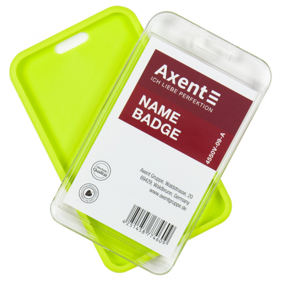 Фото - Бейдж-чохол SoftTouch матовий, салатовий, 4550V(54*85мм 47108 Фото - Бейдж-чохол SoftTouch матовий, салатовий, 4550V(54*85мм 47108