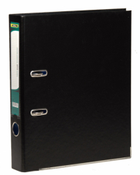 Фото - Реєстратор, А4, 5см, РP, чорн., 4-247-04, 4OFFICE 1396