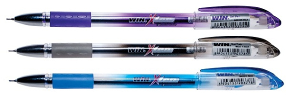 Фото - Ручка гелева WIN 0,6мм X-TEN синя (уп.12) 20658 Фото - Ручка гелева WIN 0,6мм X-TEN синя (уп.12) 20658