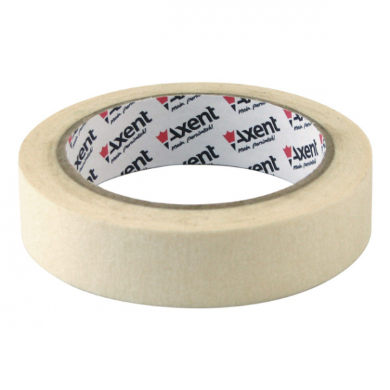 Фото - Стрічка клейка малярна, 24мм*20м  Axent 42030