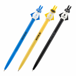 Фото - Ручка кульк.автом., синя Pets Rabbit 44300