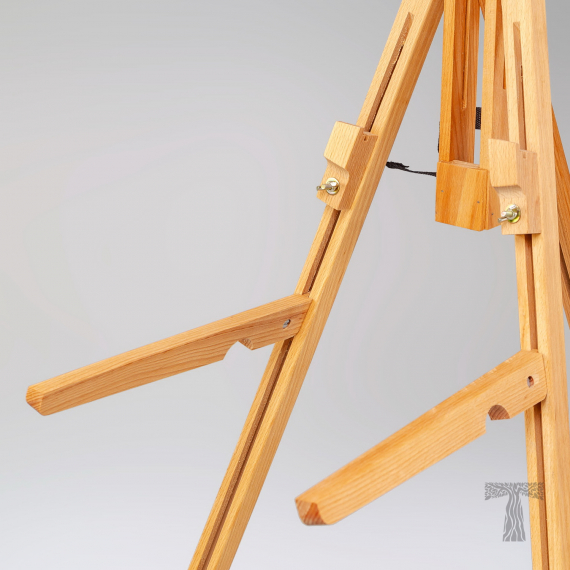 Фото - Мольберт-тринога (2 полотна) TART ТМ-2Л, вис1850,МАКС вис. роб.1100 мм,Габ. скл890х130х100м.Вага 2кг 56168