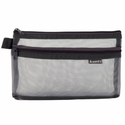 Фото - Папка-органайзер на блискавці 1493-А, 210*125*30, сіра 43760