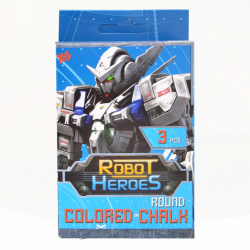 Фото - Мел цветной для асфальта  3 шт. 'Robot' 38363