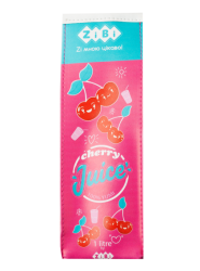 Пенал м&#039;який СІК ВИШНЯ, 22х6х6 см, рожевий