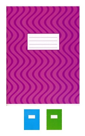 Фото - Книга офісна А4 на скобі 96арк клітинка 'ХВИЛЯ', 4А696 в асорт. (уп. 5) 57098 Фото - Книга офісна А4 на скобі 96арк клітинка 'ХВИЛЯ', 4А696 в асорт. (уп. 5) 57098