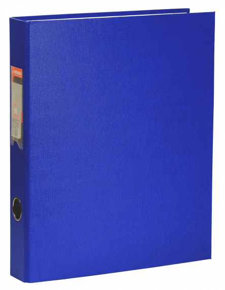 Фото - Папка з кільцями, А4, 5см, 2НК, PVC картон. син., 5307, NORMA 43734 Фото - Папка з кільцями, А4, 5см, 2НК, PVC картон. син., 5307, NORMA 43734