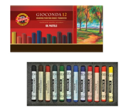 Фото - Крейда-пастель олійна художня GIOCONDA, 12 кол. 30958 Фото - Крейда-пастель олійна художня GIOCONDA, 12 кол. 30958