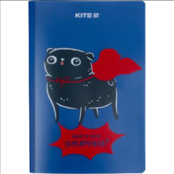 Блокнот пласт. обкл. двійна, А5+, 40 арк, Weird dog