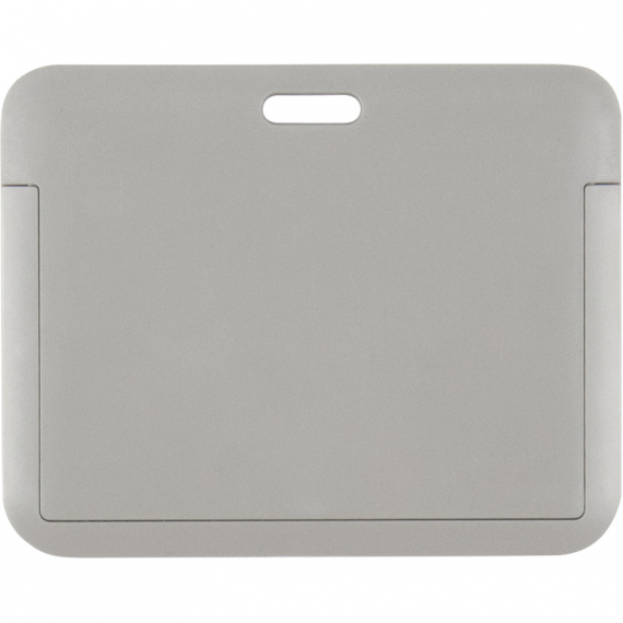 Фото - Бейдж-слайдер горизонт., теплий сірий, 4500H (85*54мм) 47106