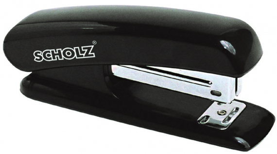 Фото - Степлер, 24/6-26/6, 20арк, 55мм, чорний., 4022, SOZ 34896