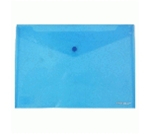 Фото - Папка з кнопкою, прозор., А4, РР 180мкн, синя, 03500, SOZ (уп.12) 1439