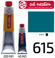 Фото - Фарба олійна ArtCreation, (615) Смарагдовий зелений, 40 мл, Royal Talens 49680