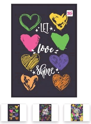 Фото - Тетрадь А6/80 од.спираль 'Only you' YES 41835 Фото - Тетрадь А6/80 од.спираль 'Only you' YES 41835