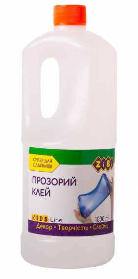 Фото - Клей прозорий на PVA-основі, 1000 мл 50729 Фото - Клей прозорий на PVA-основі, 1000 мл 50729