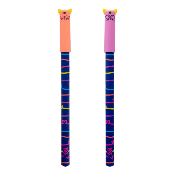 Фото - Ручка YES гелева 'Cats' 0,5 мм, синя, мікс 2 диз,(уп40шт) 59690 Фото - Ручка YES гелева 'Cats' 0,5 мм, синя, мікс 2 диз,(уп40шт) 59690