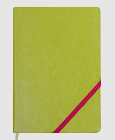 Фото - Скетчбук LOLLIPOP А5, 96 арк, чистий, обкладинка штучна шкіра, салатовий 55581 Фото - Скетчбук LOLLIPOP А5, 96 арк, чистий, обкладинка штучна шкіра, салатовий 55581