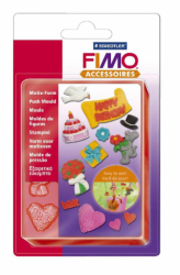 Прес-форма &quot;Свято&quot;, 11 шт,  30*30 мм, Fimo