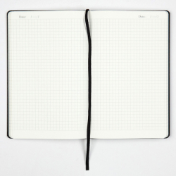 Книга записна Partner Pro, 130*210, 112арк, кл, чорна