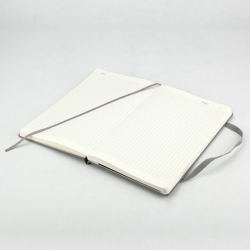 Фото - Книга записна Partner Pro, 130*210, 112арк, кл, сіра 41398