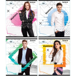 Зошит 24 арк., лін., SC, набір 4шт. (ящ.80)