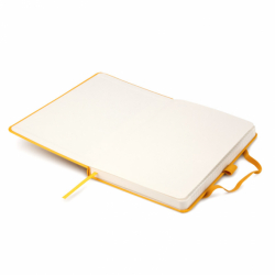 Фото - Книга записна Partner, 125*195, 96арк, кліт, жовта 46048 Фото - Книга записна Partner, 125*195, 96арк, кліт, жовта 46048