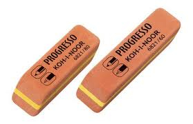 Фото - Гумка 'KIN' 6821/80 (полібег 2шт) універсальна Progresso 22712 Фото - Гумка 'KIN' 6821/80 (полібег 2шт) універсальна Progresso 22712