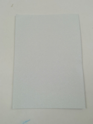 Фото - Кольорова ЕВА піна з гліттером(Фоаміран)А4, GL-EVA-1-046, 21х29,7см,1,00 мм 5 аркуш.білий 59486