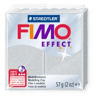 Пластика Effect, Срібна металік, 57г, Fimo