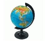 Фото - Глобус Фізичний 260мм Укр. в коробці 'У' 10878