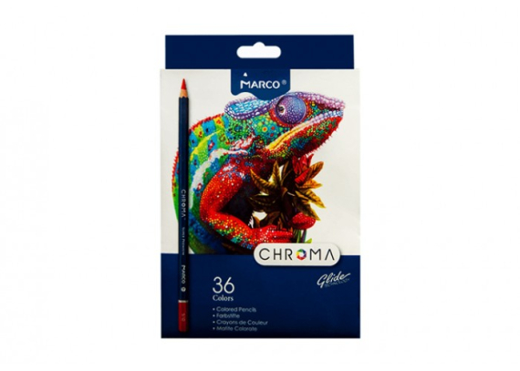 Фото - Олівці MARCO CHROMA 36 кол., шестигр, -СтриженьSP- 3,3mm -8010-36CB ( уп4шт) Картон 55741 Фото - Олівці MARCO CHROMA 36 кол., шестигр, -СтриженьSP- 3,3mm -8010-36CB ( уп4шт) Картон 55741
