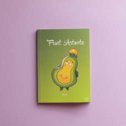 Блокнот TM Profiplan Fruit artnote&quot;Jolie&quot; avocado, A5