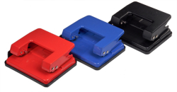 Дiркопробивач метал., 8см, 15арк. кол. в ас-ті, 4-301, 4OFFICE