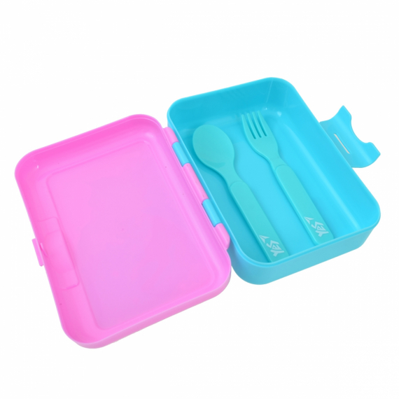 Фото - Контейнер для еды 'Believe in Magic', 450 мл, с ложкой и вилкой YES 46829 Фото - Контейнер для еды 'Believe in Magic', 450 мл, с ложкой и вилкой YES 46829