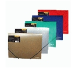 Фото - Папка на резинке А4 SСHOLZ РР 550мкм 10506 золот.метал . ( шт. ) 1475