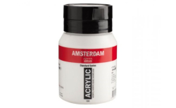 Фарба акрилова AMSTERDAM, (104) Білила цинкові, 500 мл, Royal Talens
