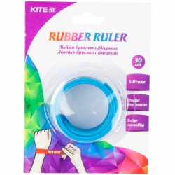 Лінійка-браслет 30см, бірюзова