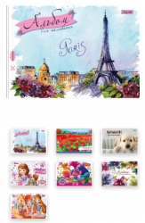 Фото - Альбом для рисования А4 20л/120 скоба, с перфорацией (д)  (уп.7) 40962