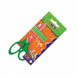 Фото - Ножиці дитячі 120мм, пласт. ручки асорті ZiBi, 6кол мікс 26536