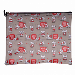 Фото - Папка для зошитів 'Йога для мишенят', 24.5x20x1 см 52693